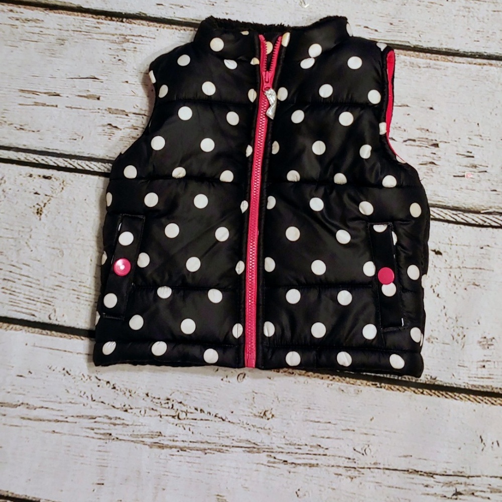 12mo Navy Carter's Vest, in Excellent Condition